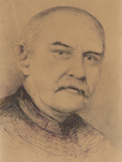 Kopf eines alten Mannes von Ivan Zabota